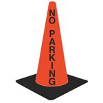 Lettered Traffic Cones - No Parking